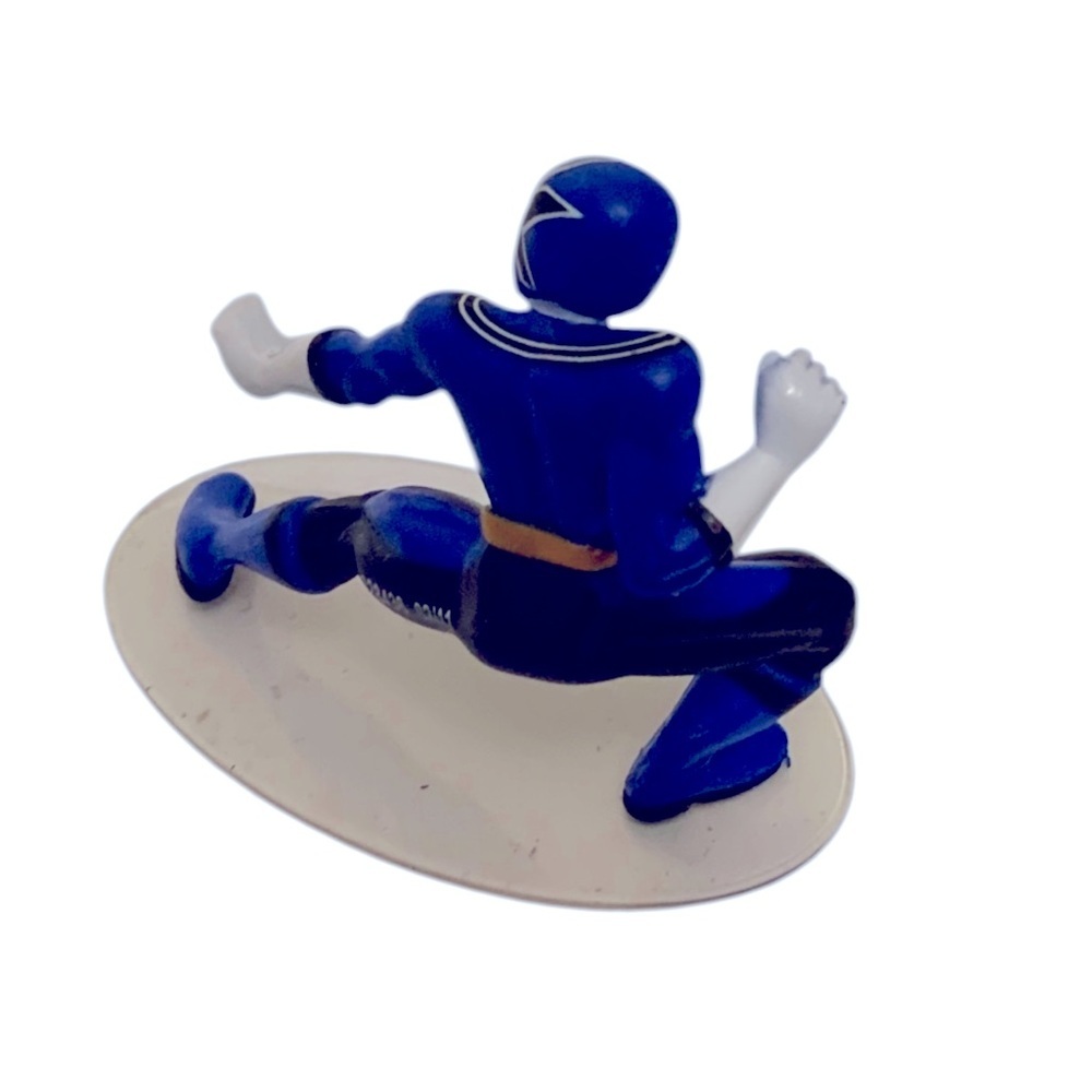 Blue Power Ranger Samurai figure, specifically Kevin, the Water Ranger. - Picture 2 of 2